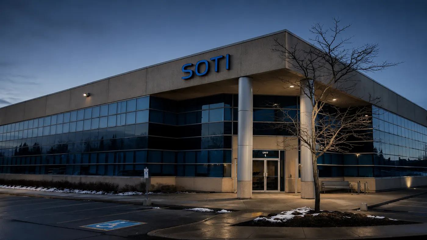 Enterprise software platform environment rendered as dark technical architecture